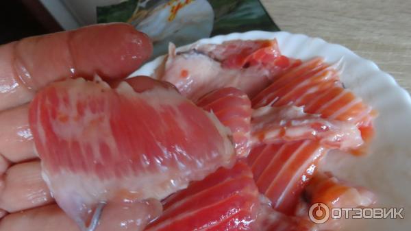 Отзыв о Набор к пиву Три кита "Свежий улов" | Вкус форели , соли в меру.