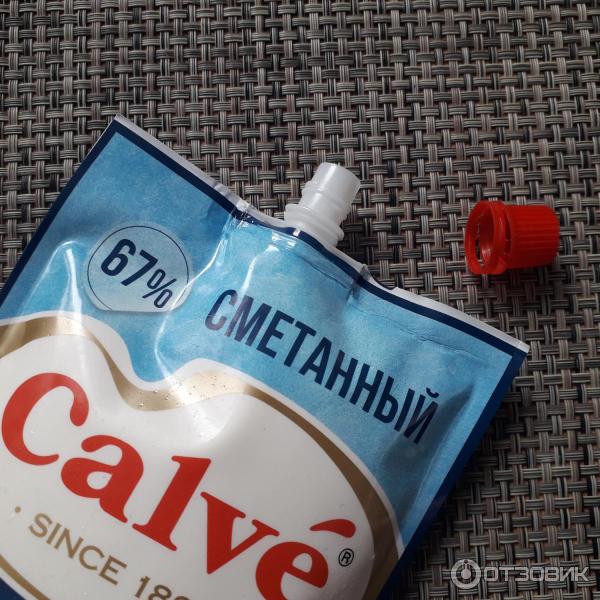 Отзыв о Майонез Calve "Сметанный" | Нежный и белоснежный майонез для ...
