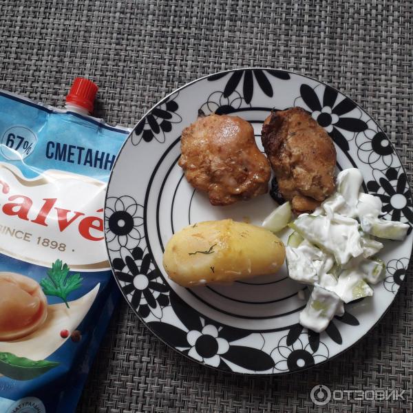 Отзыв о Майонез Calve "Сметанный" | Нежный и белоснежный майонез для ...