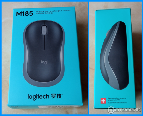 Беспроводная мышь Logitech M185 фото