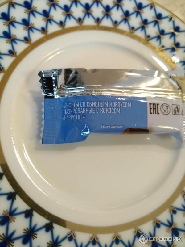 Отзыв о Конфеты глазированные Нарру Hit | Понравился вариант с кокосом ...
