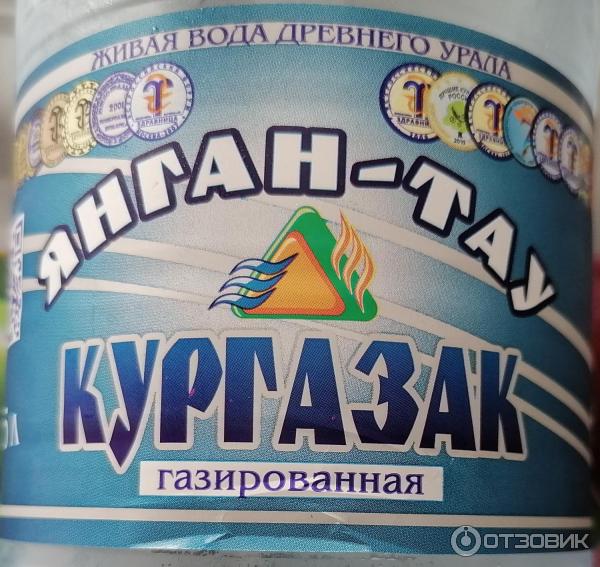 Отзыв о Вода минеральная питьевая газированная Янган-Тау Кургазак ...