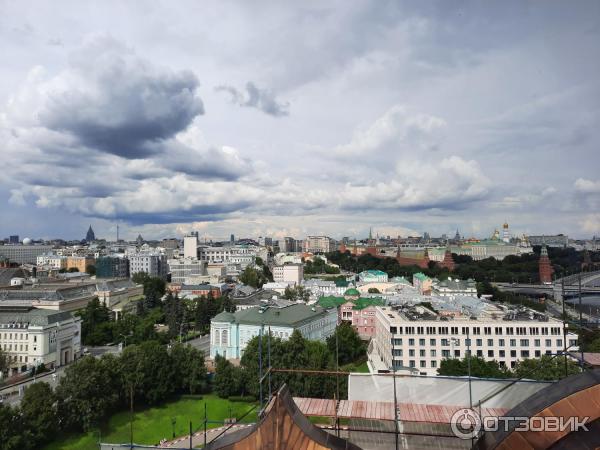 Смотровая площадка храма Христа Спасителя (Россия, Москва) фото