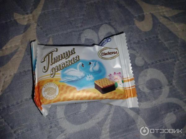 Отзыв о Конфеты Акконд "Птица дивная" с печеньем | Не лучший вариант ...