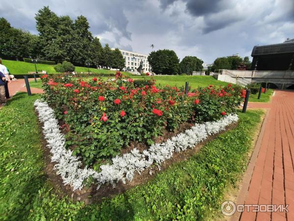 Сквер Храма Христа Спасителя (Россия, Москва) фото