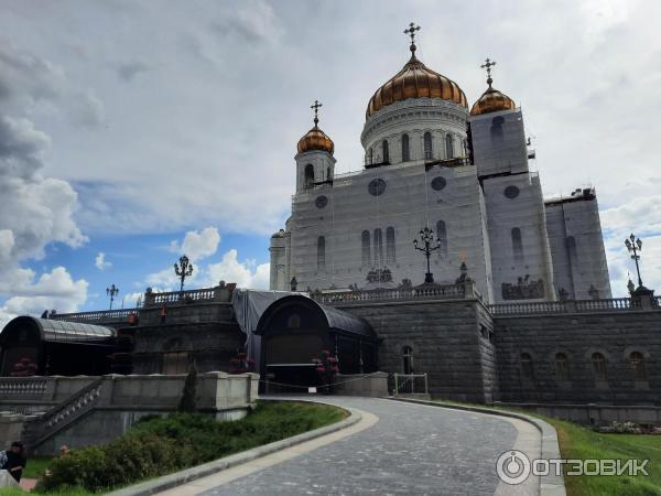 Сквер Храма Христа Спасителя (Россия, Москва) фото