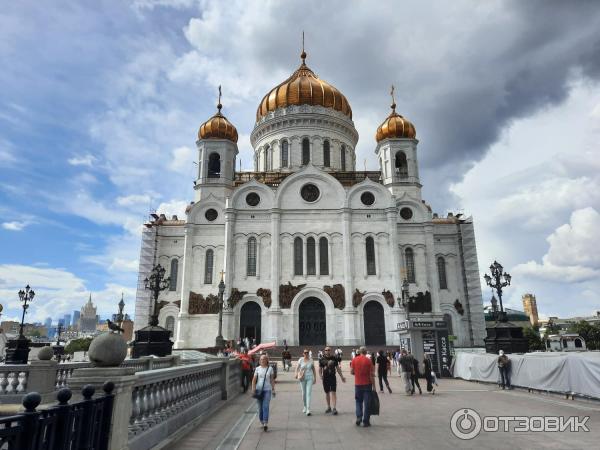 Сквер Храма Христа Спасителя (Россия, Москва) фото