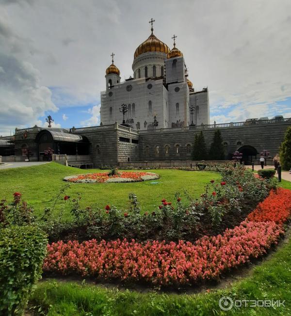 Сквер Храма Христа Спасителя (Россия, Москва) фото