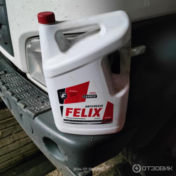 Отзыв о Антифриз Felix Professional G12+ | Достойная охлаждающая жидкость.