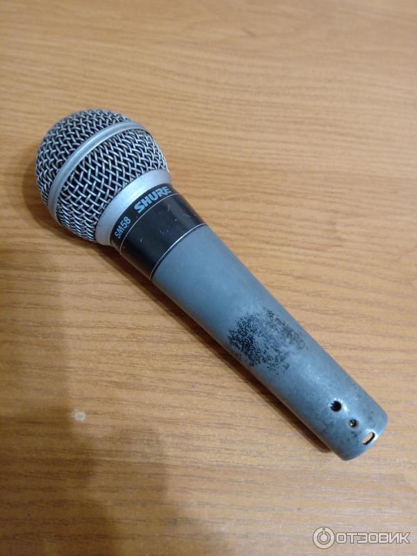 Вокальный микрофон Shure SM - 58 фото