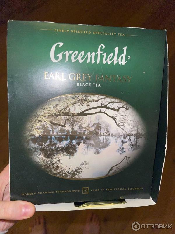 Черный чай Greenfield Earl Grey Fantasy фото