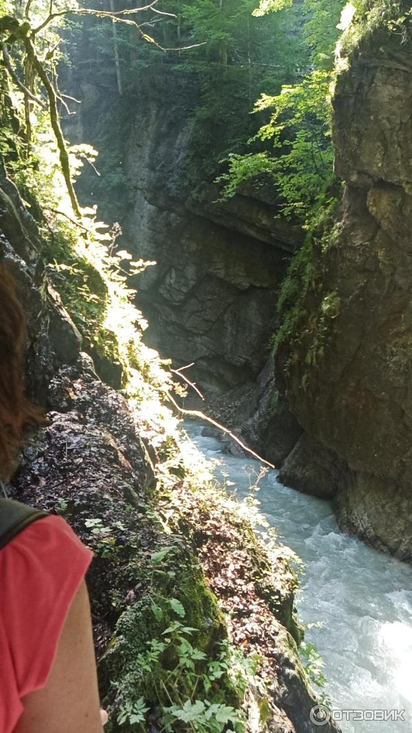 Экскурсия в каньон Partnachklamm (Германия, Гармиш-Партенкирхен) фото