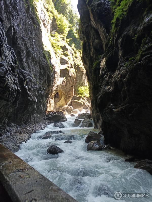 Экскурсия в каньон Partnachklamm (Германия, Гармиш-Партенкирхен) фото