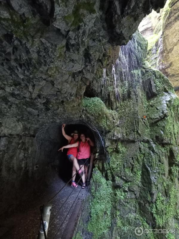 Экскурсия в каньон Partnachklamm (Германия, Гармиш-Партенкирхен) фото