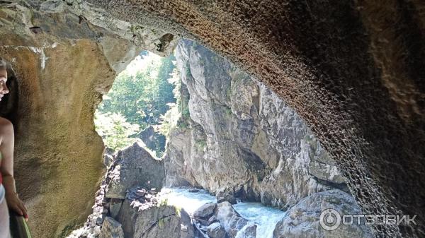 Экскурсия в каньон Partnachklamm (Германия, Гармиш-Партенкирхен) фото