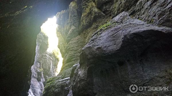 Экскурсия в каньон Partnachklamm (Германия, Гармиш-Партенкирхен) фото