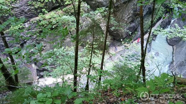 Экскурсия в каньон Partnachklamm (Германия, Гармиш-Партенкирхен) фото