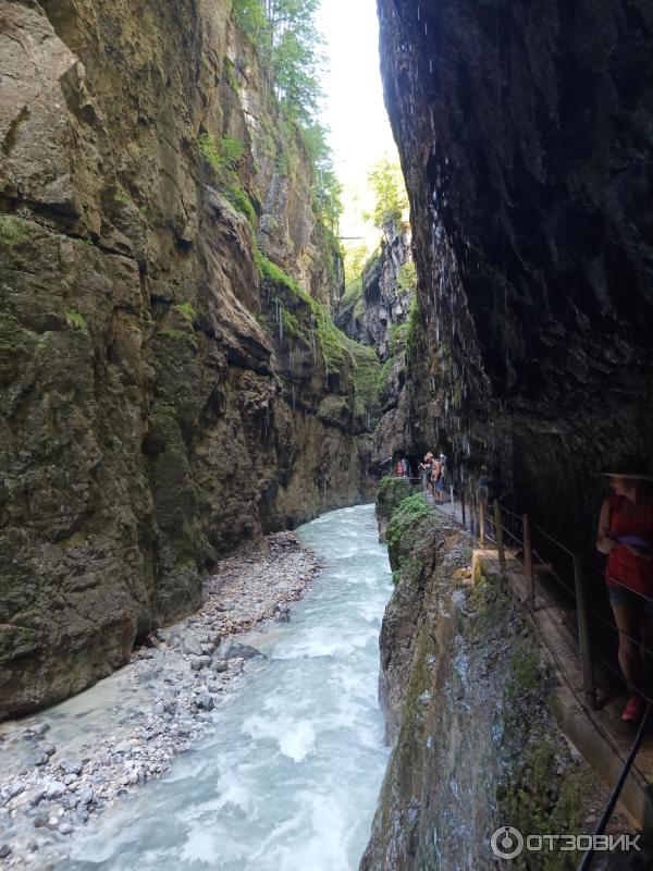 Экскурсия в каньон Partnachklamm (Германия, Гармиш-Партенкирхен) фото