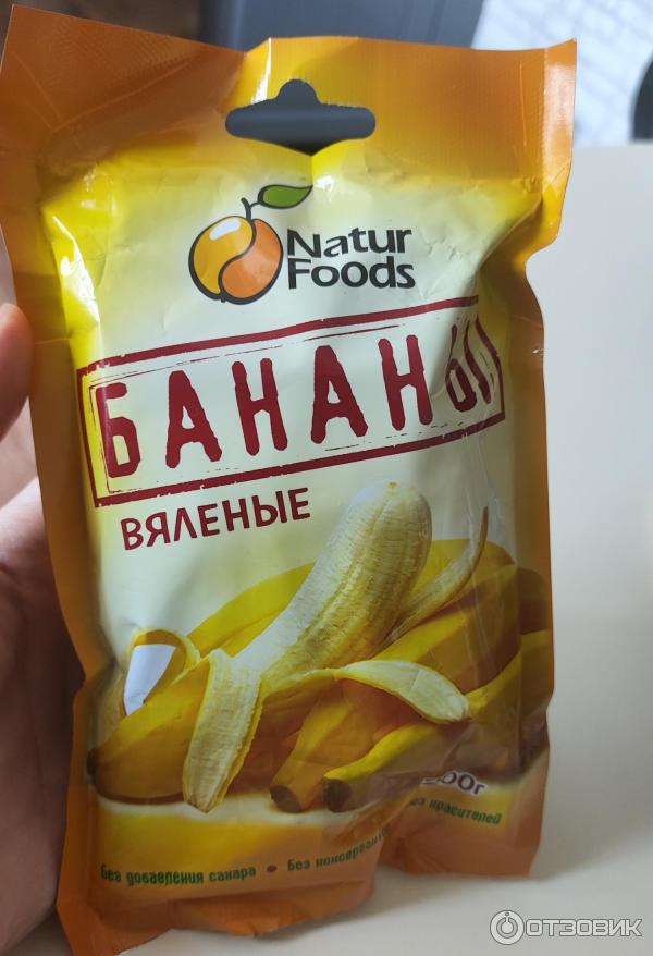 Бананы вяленые Natur Foods фото