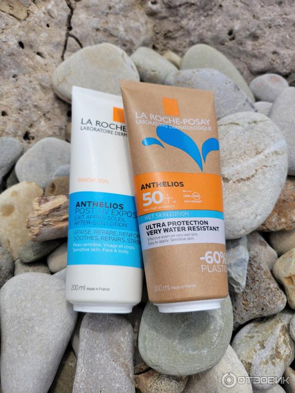 Солнцезащитное увлажняющее молочко для лица и тела La Roche-Posay Anthelios SPF 50 фото