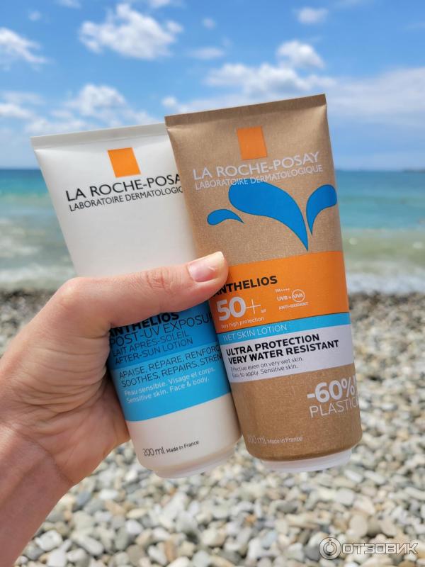 Солнцезащитное увлажняющее молочко для лица и тела La Roche-Posay Anthelios SPF 50 фото