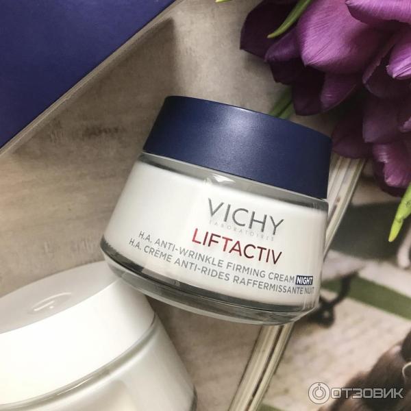 Ночной крем-уход против морщин для упругости и увлажнения Vichy Liftactiv Supreme фото