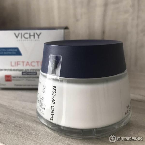 Ночной крем-уход против морщин для упругости и увлажнения Vichy Liftactiv Supreme фото
