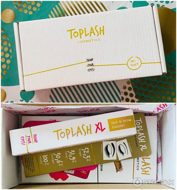 Сыворотка для роста бровей и ресниц TopLash Lash and Brow Booster фото