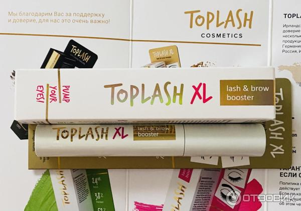 Сыворотка для роста бровей и ресниц TopLash Lash and Brow Booster фото