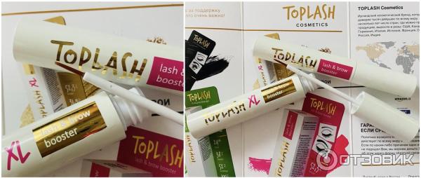 Сыворотка для роста бровей и ресниц TopLash Lash and Brow Booster фото