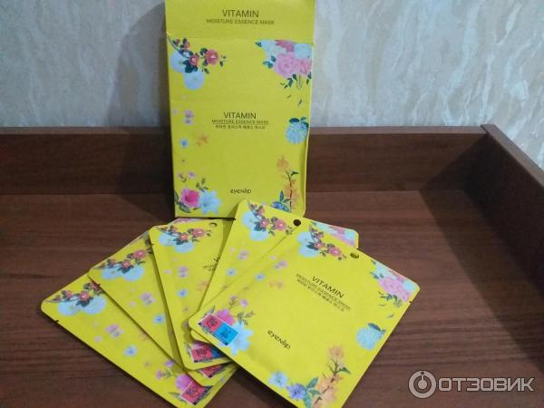 Тканевая маска Eyenlip Vitamin Moisture Essence Mask фото