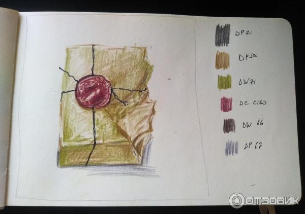 Мой рисунок, цветные карандаши. Урок по абонименту в Калачова Originals