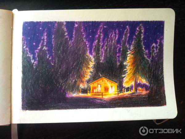 Мой рисунок, карандаши. Урок из из курса Рисуем светом. Рисовала в 2024