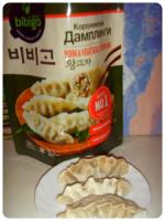 Дамплинги Bibigo "Королевские со свининой и овощами" фото