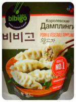 Дамплинги Bibigo "Королевские со свининой и овощами" фото