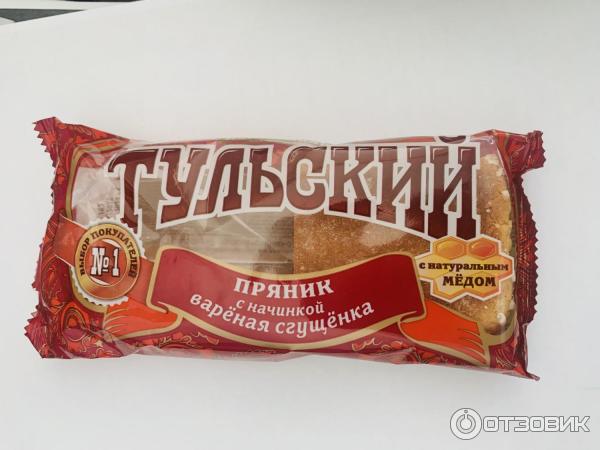Отзыв о Тульский пряник Тульская кондитерская фабрика с вареной ...