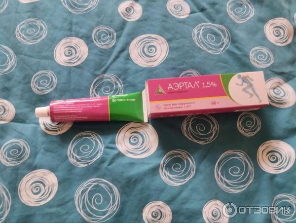 Крем для наружного применения Gedeon Richter Аэртал 1.5 фото