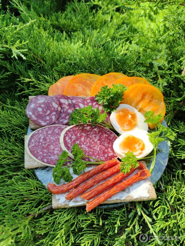 Отзыв о Колбаски Ремит Kabanos Classic | Очень вкусные, нежные и ароматные.
