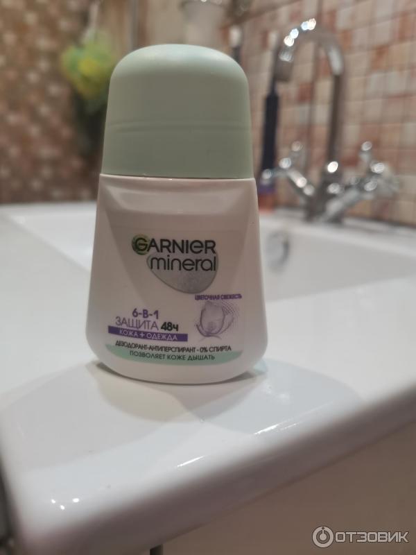 Твердый дезодорант-стик Garnier Mineral Защита: кожаодежда фото