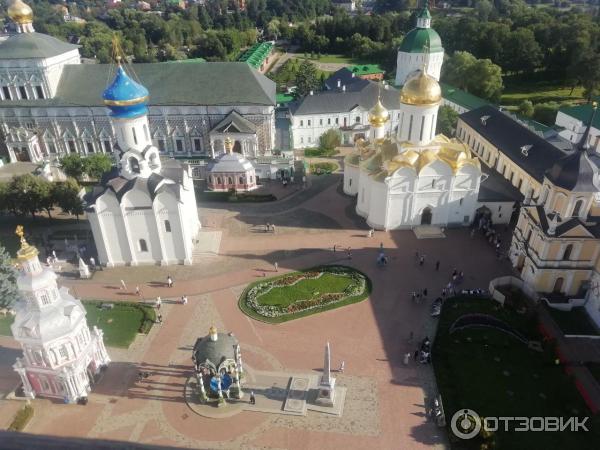 Вид с вершины колокольни