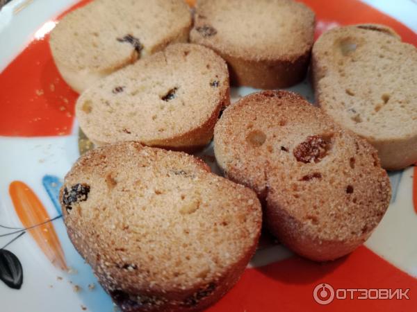 Отзыв о Сухари с изюмом "Зерница" | Сухари маленькие, вкусные ...