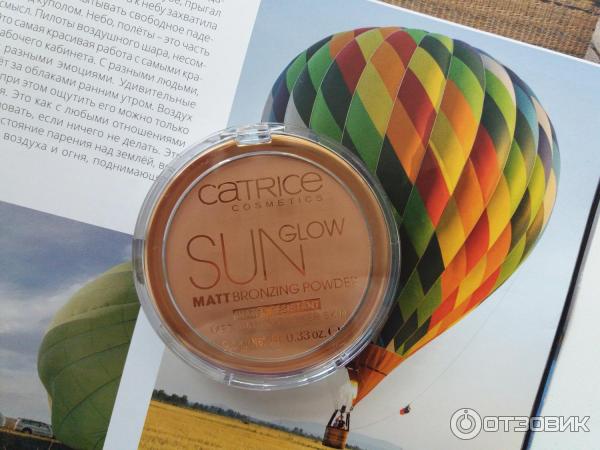 Пудра Catrice Sun Glow Matt Bronzing Powder фото