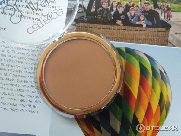 Пудра Catrice Sun Glow Matt Bronzing Powder фото