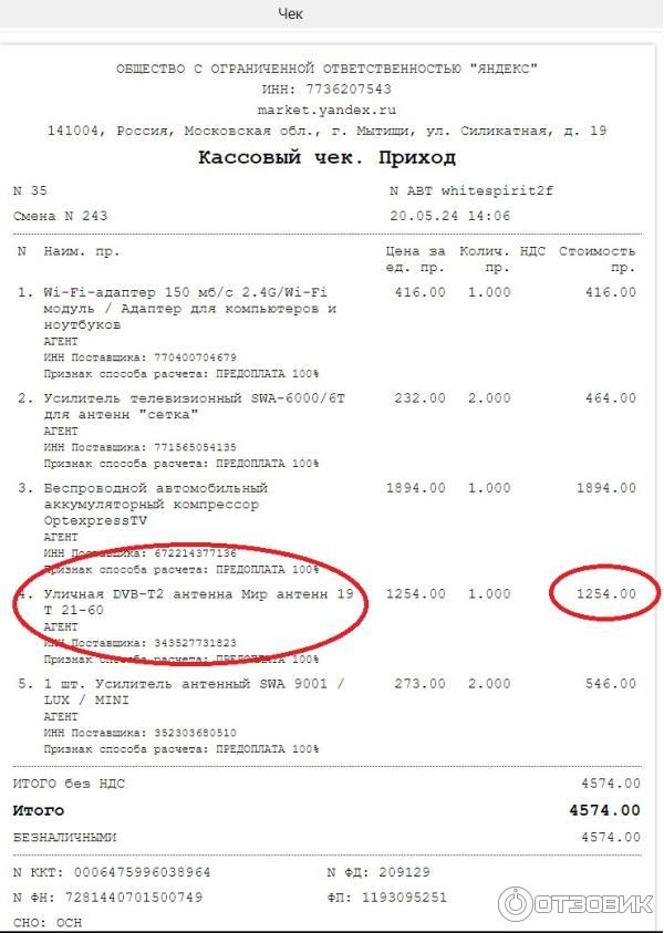 Отзыв о Антенна Первый Антенный Завод МИР-19 21-60 дмв уличнаz ...