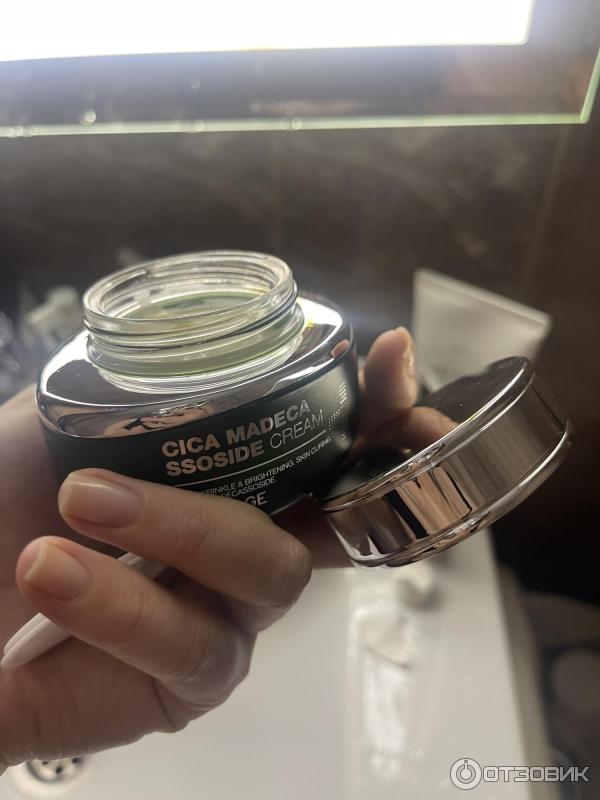 Отзыв о Ампульный крем для лица Lebelage Cica Madecassoside Cream ...