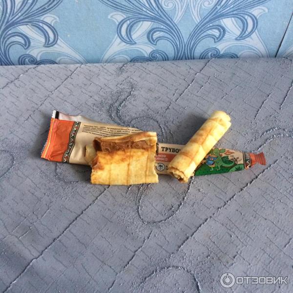 Отзыв о Вафельная трубочка с начинкой Долгоруковская Шоколадная Фабрика ...