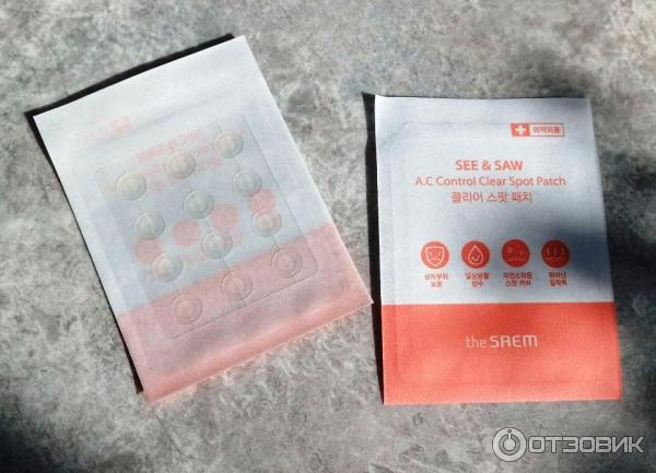 Патчи от прыщей The SAEM See Saw A.C Control Clear Spot Patch