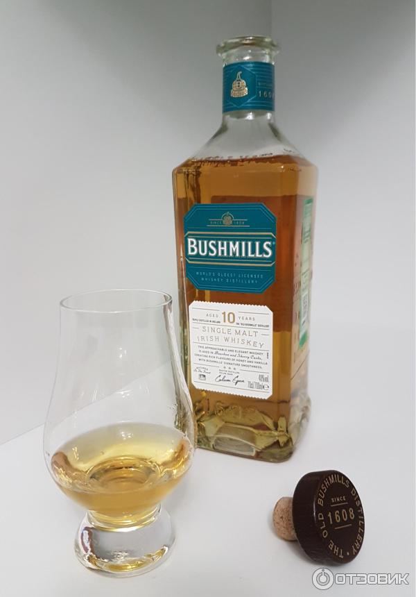 Ирландский виски Bushmills 10 Years фото