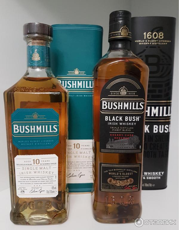 Ирландский виски Bushmills 10 Years фото