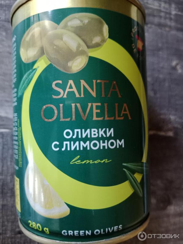 Отзыв о Оливки с лимоном Santa Olivella | Недорогие, вполне нормальные ...